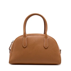 2026 New Boston Cowhide Female Bag Lady Fashion Daily Casual Shoulder Bag Girls Crossbody Messenger Commute Tote