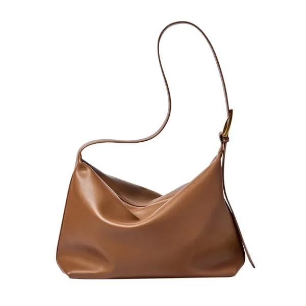 2026 New Fashion Casual Tote Bag Women Handbags Soft Leather Large Capacity Single Shoulder Bag Female Crossbody Handbag