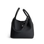 2026 New Vegetable Basket Fashion Large Capacity Women's Shoulder Bag Real Leather Bag for Lady Simple Fashion Bucket Bag