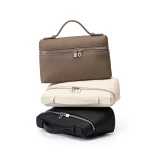 2026 New Women's Bags Genuine Leather Lunch Box Bags Small Square Bags Simplicity Girl Messenger Bags Fashion Handbag