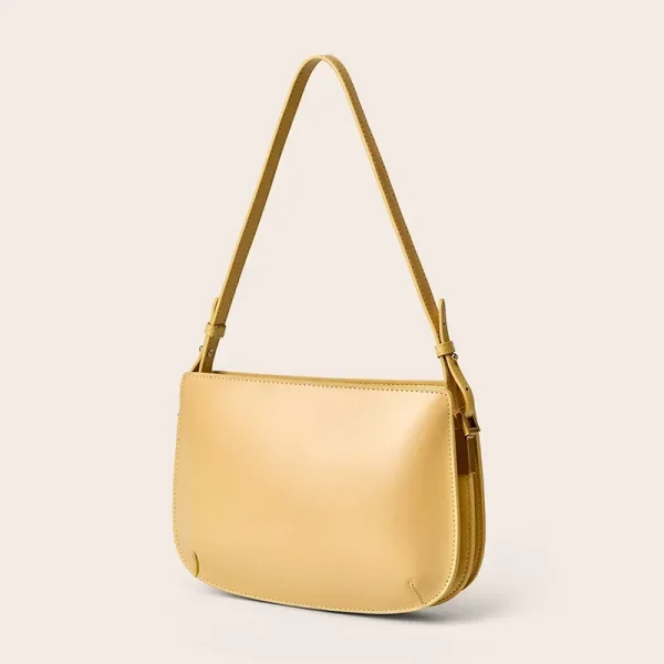 2026New Women's Light Luxury Underarm Bag Vintage Leather Crossbody Bags for Women Female Small Square Bag Clutch Bags