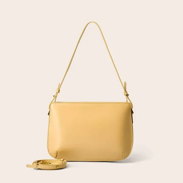 2026New Women's Light Luxury Underarm Bag Vintage Leather Crossbody Bags for Women Female Small Square Bag Clutch Bags