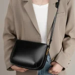2026New Women's Light Luxury Underarm Bag Vintage Leather Crossbody Bags for Women Female Small Square Bag Clutch Bags
