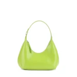 2026 New Women's One Shoulder Bag Half Moon Women Bag Female Fashion Split Leather Underarm Pouch