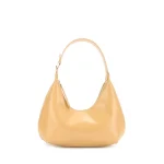 2026 New Women's One Shoulder Bag Half Moon Women Bag Female Fashion Split Leather Underarm Pouch