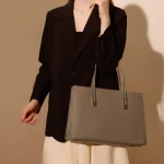 2026 Summer New Tote One-shoulder Genuine Leather Women's Bags Fashion Commute Handbags High Quality Shoulder Bag