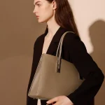 2026 Summer New Tote One-shoulder Genuine Leather Women's Bags Fashion Commute Handbags High Quality Shoulder Bag