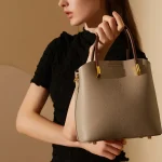 2026 Top Layer Cowhide Vegetable Basket Genuine Leather Bucket Bag for Women Tote Bags Shoulder Cowhide Bag for Women