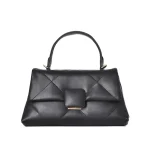 Ladies Messenger Bag Female Small Square Bag Clutch Bags Handbag Genuine Leather Shoulder Bag for Women Solid Colour Armpit Bag