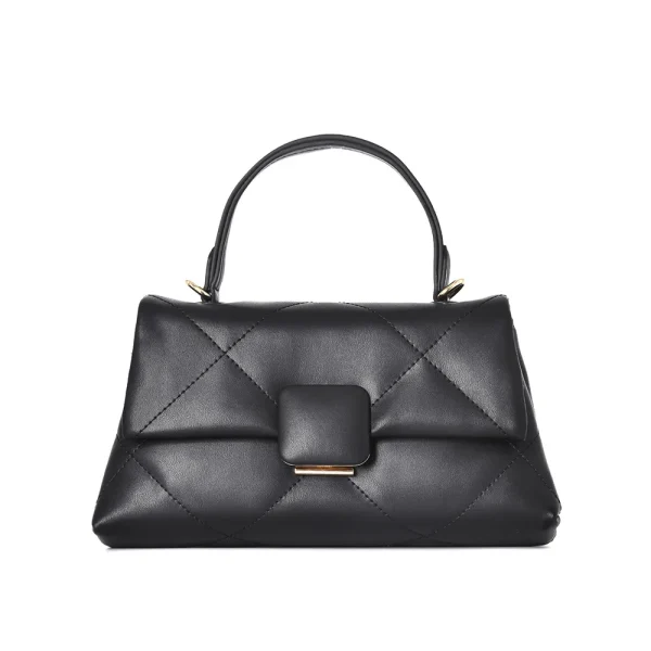 Ladies Messenger Bag Female Small Square Bag Clutch Bags Handbag Genuine Leather Shoulder Bag for Women Solid Colour Armpit Bag
