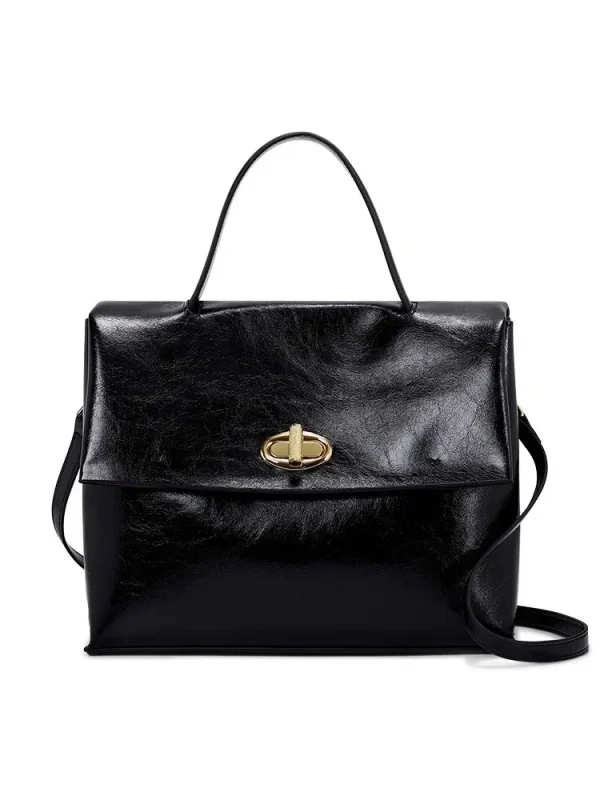 New 2026 Fashion ClassicsTote Bag High Quality Shoulder Bag Female Commuter Messenger Handbag Fashion Casual Cowhide