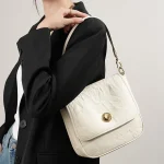 New 2026 Fashion ClassicsTote Bag High Quality Shoulder Bag Solid Color Quality Soft Leather Crossbody Lady Travel Tote Bag