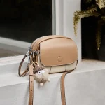 Retro Tofu Small Square Shoulder Bag Messenger Female Real Leather Flap Handbag 2026New Round Crossbody Shoulder Travel Tote Bag