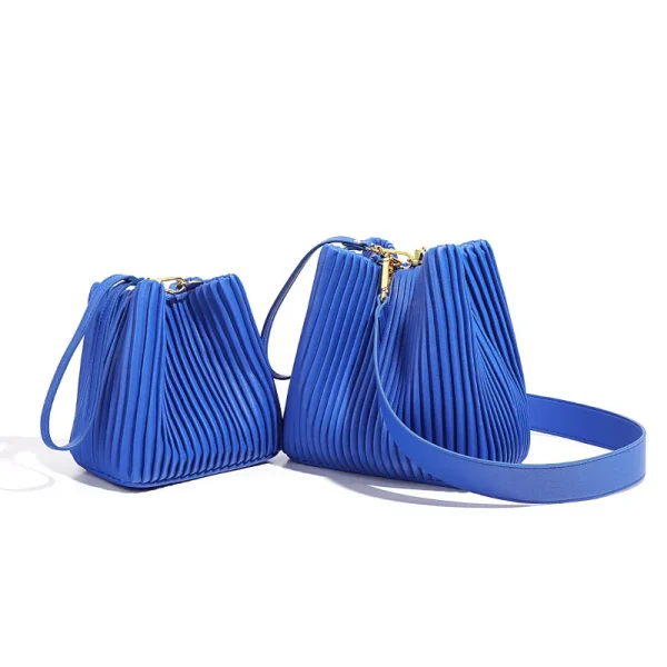 Women Genuine Leather Handbag Female Bucket Cow Leather Shoulder Bag Luxury Handbags Women Bags Designer Ladies Bolsas Feminina